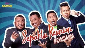 Rancangan sepahtu reunion live ini merupakan rancangankhas untuk kumpulan mereka di pentas dan di kaca tv. Sepahtu Reunion Live 2016 Dailymotion