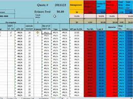 Structural Steel Estimating Template