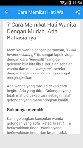 Wanita ini amat sukar untuk difahami kerana perasaannya mudah berubah ubah mengikut situasi dan keadaan. Free Cara Memikat Hati Wanita Apk Com Balokstudio Caramemikathatiwanita Safemodapk App