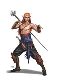 Wood Elf Monk By Bryansyme Wood Elf Forest Elf Elf