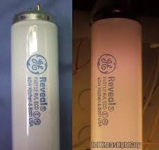 Welcome to the slimy side of lighting. Lighting Gallery Net Fluorescent Bulbs 48 Ge F40t12 Reveal