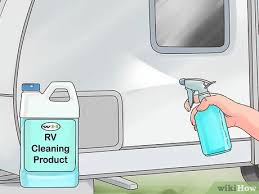 It might seem obvious, but keeping your rv bathroom nice and clean will go a long way to reducing odors and keeping everything working properly — not go ahead and scrub your toilet and bleach all the bathroom surfaces just as you would in your house. How To Wash An Rv With Pictures Wikihow