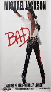 Sheryl crow's early career included a stint as a backup vocalist for michael jackson on his bad tour in the late '80s. Michael Jackson Bad Tour 1988 August 26 1988 Wembley London Uk Promo Poster 20 X 33 5 Bad Tour 1988 August 26 1988 Wembley London Michael Jackson 688699
