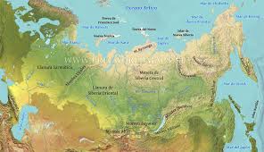 En él se muestra el mundo político teniendo en cuenta la esfericidad del planeta tierra, por eso tiene una forma ovalada que no tiene el resto de mapamundis con división política. Mapa Fisico De Rusia
