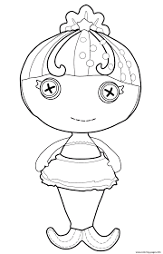 Lalaloopsy coloring pages for girls to print for free. Baby Lalaloopsy Coloring Pages Printable