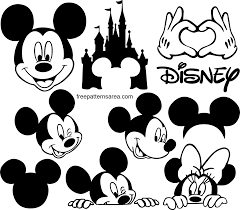 Maybe you would like to learn more about one of these? Mickey Mouse Silhouette Vector Images Freepatternsarea