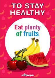 Free Printable Healthy Eating Poster – Monkey Pen Store