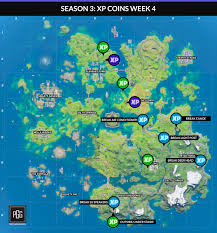 Full rules, eligibility details,, qualification spots per region, and prize distribution is available at www.fortnite.com/worldcup. Season 3 Xp Coins Week 4 Map Fortnitebr
