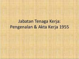 Akta sistem insurans pekerjaan 2017. Akta Pekerja 1955 Antara 9 Jawatan Kosong Kelantan Facebook