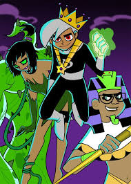 He is the evil future version of danny phantom who was created as a result of the ghost forms of the protagonist danny phantom and the main antagonist vlad plasmius fusing together, though danny's. Evil Danny Sam And Tucker Danny Phantom Phantom Comics Cartoon
