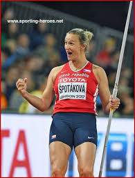 Barbora špotáková is the current olympic champion, as well as the world record holder in javelin throw. Barbora Spotakova Czech Republic World Javelin Champion In 2017 And 2007 Champion Athlete Javelin