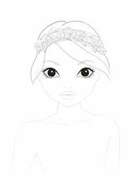 Dibujos De Top Model Para Colorear