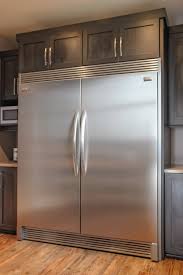Biggest consideration to go side by side in a galley kitchen is width of galley (the 'aisle'). All About Counter Depth Refrigerators For A Kitchen Remodel Degnan Design Build Remodel