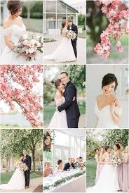These spring wedding colors are a bit more unconventional, but they're irresistibly pretty. A Spring Wedding At The Ritz Charles Garden Pavilion Nicole Adam Sami Renee Photography