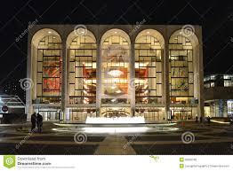 Metropolitan Opera House Editorial Stock Photo Image Of
