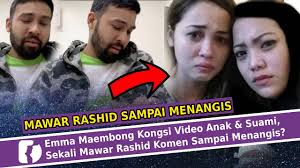 Turut mendapat tumpuan adalah mawar rashid yang merangkul anugerah pelakon filem wanita terbaik. Emma Maembong Kongsi Video Anak Suami Sekali Mawar Rashid Komen Sampai Menangis Youtube