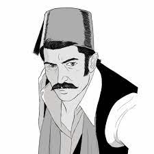 yandim ali son osmanli kabadayi osmanli bitirim suat yalaz portre karikatur muzik sinifi
