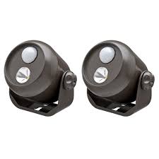 Available in 6 and 12 bars, each kit contains two bars and a master. Mr Beams Wireless Motion Activated Integrated Led Mini Spotlight Brown 2 Pack Mb312 The Home Depot