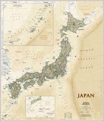 Awesome old #map of #japan #1911. High Quality Cotton Canvas Map Of Old Japan National Geographic Magazine Version Frameless Paintings For Home Office Decor Canvas Map Map Of Japanmap Canvas Aliexpress