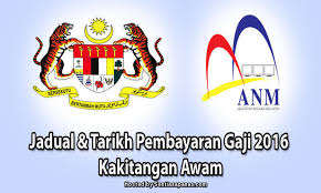 Jadual pembayaran gaji dapat memberikan kesedaran dan peringatan tentang tarikh berkenaan dengan jadual pembayaran gaji, infosentral hanya memfokuskan info jadual gaji bagi kakitangan awam atau penjawat awam kerana. Tarikh Dan Jadual Pembayaran Gaji Kakitangan Awam 2016 Sentiasa Panas