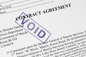 Everything you need to know. Void Contract Causes Elements Steps And Example