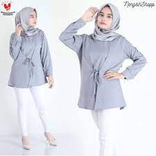Slessa seluar skirt blouse muslimah mengandung plus size ke pejabat. Jual Blouse Atasan Wanita Baju Wanita Kekinian Blouse Atasan Wanita Terbaru Arfa Blouse Terbaru Juni 2021 Blibli