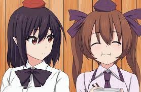 anime gifki asn398 touhou project shameimaru aya himekaidou hatate 東方 かわいい かわいいアニメの女の子 東方 キャラ