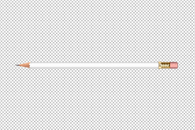 Download Round Pencil With Eraser Mockup Generator Mockup Generator Mockup Eraser