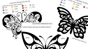 Le plus beau livre de coloriage adulte depuis le jardin secret. 3 Coloriages Magiques En Anglais Pour Apprendre Les Couleurs