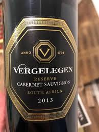 2013 Vergelegen Cabernet Sauvignon Reserve South Africa Coastal Region Stellenbosch Cellartracker