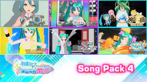 Hatsune Miku Project Diva Mega Mix Song Pack 4 Hatsune Miku Project Diva Mega Mix Nintendo Switch Nintendo