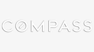 compass real estate logo white hd png download transparent png image pngitem compass real estate logo white hd png