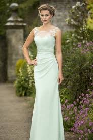 Illusion Scoop Neck Lace Appliqued Sheath Mint Green Chiffon Long Bridesmaid Dress 2 Bridesmaid Bridesmaid Dresses Long Bridesmaid Dresses Vintage Bride