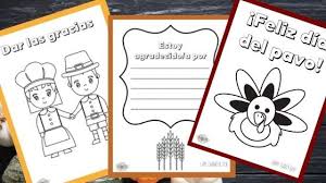 Your pdf will be ready to download keep the littles busy this year at thanksgiving with these adorable thanksgiving activity sheets. Free Printable Activities In Spanish Archives Page 4 Of 4 Bilingual Beginnings