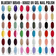 Details About Bluesky Gel Nail Polish Uv Led Soak Off Colour 10ml Bottle Manicure Free Postage