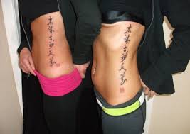 Wording tattoo ideas & tips: Calligraphy Tattoo Styles Personality Chinese Cursive Script Flying White Strokes