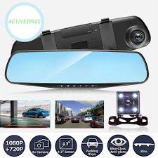 Get the best car camera recorder at alibaba.com on big deals. As 4 3 Hd 1080p Dual Lens Rear View Mirror Car Dvr Dash Cam Recorder Camera Shopee Malaysia