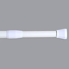 Découvrez toute notre gamme en magasin. Barre De Rideau De Douche Autobloquante De 70 A 120 Cm Blanc Accessoire Douche Baignoire Eminza