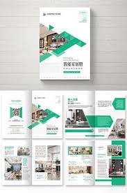 Fresh And Simple Smart Home Brochure Ai Free Download Pikbest Brochure Page Layout Design Brochure Layout