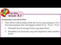 Pembahasan ayo kita berlatih 2 3 matematika kelas 7 bab himpunan. Jawaban Ayo Kita Berlatih 8 1 Bab 8 Mtk Halaman 132 Kelas 8 Bangun Ruang Sisi Datar Youtube