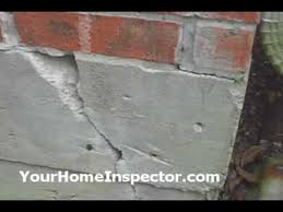 Cracks in your foundation come in a wide variety of shapes and sizes. Slab Foundation Corner Cracks Home Inspection Youtube