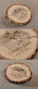 Wedding Wooden Ring Holder Realwood Natural Rustic Country Weddingideas Ring Holder Wedding Wooden Rings Engagement Wooden Wedding Ring