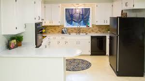 The kitchen cabinets are the focal point of the kitchen and giving a facelift to them shall spruce up things. Kitchen Update Under 1000 Checking In With Chelsea