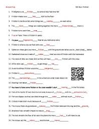 Check all that are alive: Bill Nye Friction Worksheet Answers Promotiontablecovers