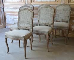 Set Of Six Caned Back French Chairs French Dining Chairs Dining Room Furniture Design Cane Dining Chairs