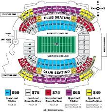 Patriots Seat Chart Www Bedowntowndaytona Com