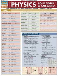 Physics Equations Answers Study Guide Ebook Rental How To Study Physics Physics Concepts Physics Formulas