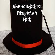 I found out using a prit stick worked best and it is less messy. Diy Magician S Hat Tutorial No Sew Andrea S Notebook