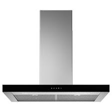 Cooking smells invading my living room from downstairs flat's cooker hood. Kulinarisk Wall Mounted Extractor Hood Stainless Steel Glass Ikea
