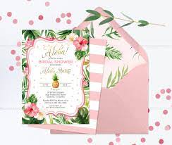 Aloha Baby Boy Shower Invitation Baby Shower Luau Invitation Hawaiia Sunshine Printables